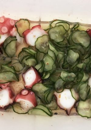 きゅうりとタコの酢の物-レシピのメイン写真