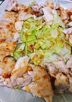 *蒸し鶏のピリ辛サラダ仕立て*-レシピのメイン写真