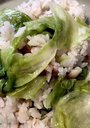 新生姜と梅干しのしらす干しチャーハン-レシピのメイン写真