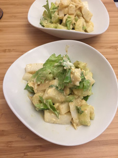 セロリと大根の洋風胡麻和えサラダ-レシピのメイン写真