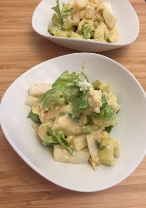 セロリと大根の洋風胡麻和えサラダ-レシピのメイン写真
