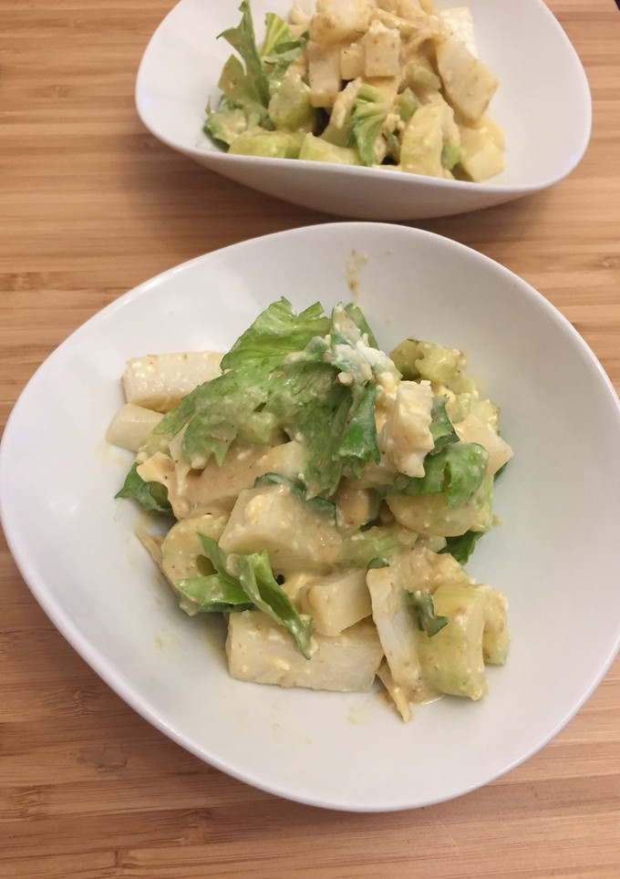 セロリと大根の洋風胡麻和えサラダ-レシピのメイン写真