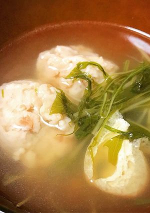簡単！和食♪朝食に◎すり身のすまし汁-レシピのメイン写真