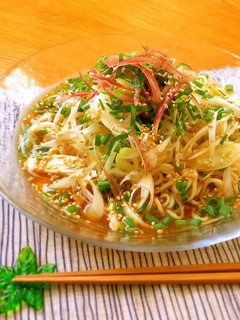 ごま味噌ネギだく!冷やしラーメン-レシピのメイン写真