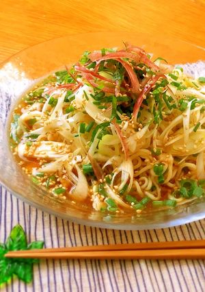 ごま味噌ネギだく！冷やしラーメン-レシピのメイン写真