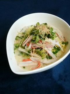 かいわれもりもりラーメン-レシピのメイン写真