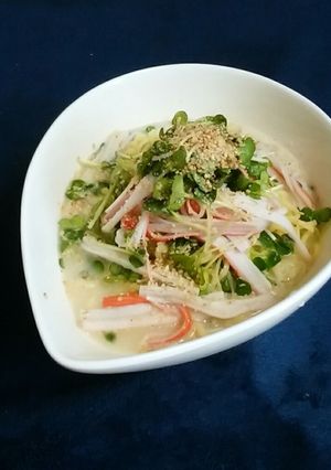 かいわれもりもりラーメン-レシピのメイン写真