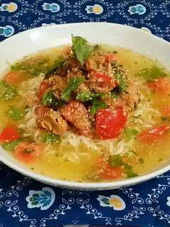 さばトマ冷ラーメン-レシピのメイン写真