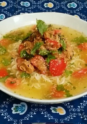 さばトマ冷ラーメン-レシピのメイン写真