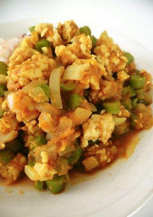 塩麹ミンチでグルテンフリーのドライカレー-レシピのメイン写真