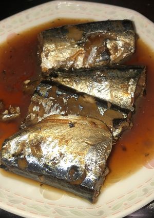 簡単♪圧力鍋で丸ごと食べるさんまの煮付け-レシピのメイン写真