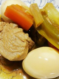 簡単&適当♪圧力鍋で豚ヒレ肉の角煮-レシピのメイン写真