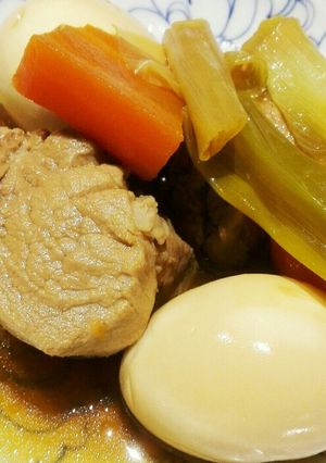 簡単&適当♪圧力鍋で豚ヒレ肉の角煮-レシピのメイン写真