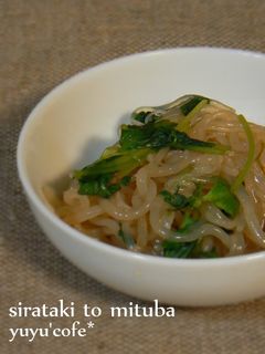 糸こんと三つ葉のさっと煮-レシピのメイン写真