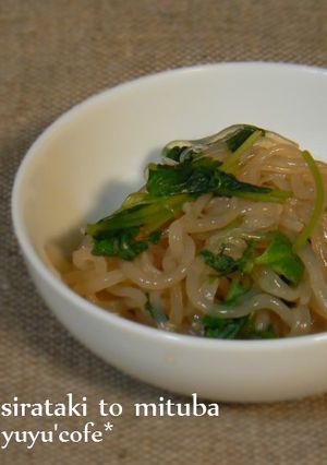 糸こんと三つ葉のさっと煮-レシピのメイン写真