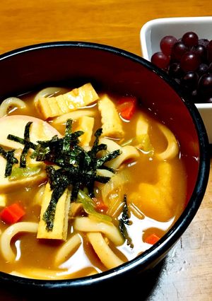 余ったカレーで絶品カレーうどん *☻*-レシピのメイン写真