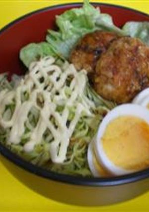 ドレッシングで★サラダどんぶり-レシピのメイン写真