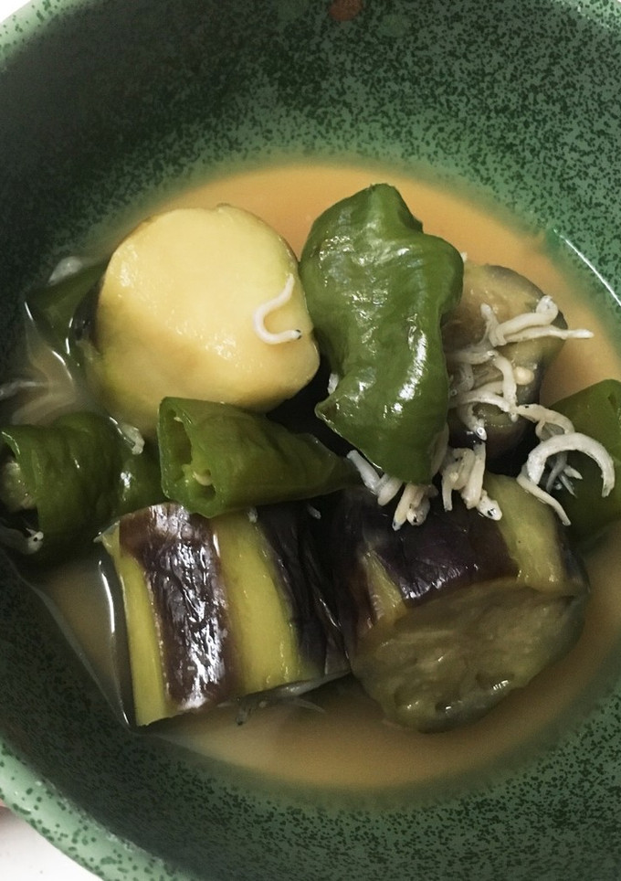 茄子と万願寺とうがらしのたいたん-レシピのメイン写真