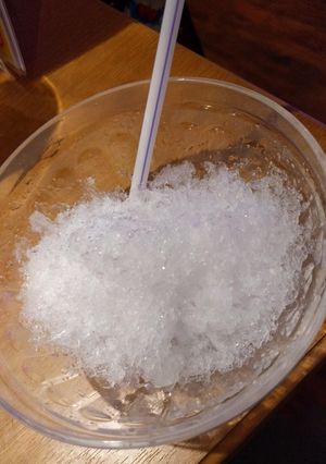 糖質制限★かき氷H2O味(水味)-レシピのメイン写真