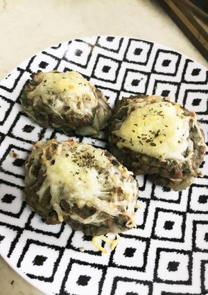 バターフルーツ(safou)のハンバーグ-レシピのメイン写真