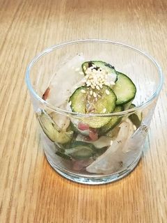 大根と胡瓜オイ梅あえ-レシピのメイン写真