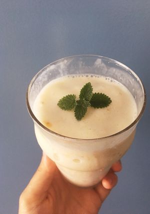 ヨーグルトカルピスバナナフラペチーノ-レシピのメイン写真