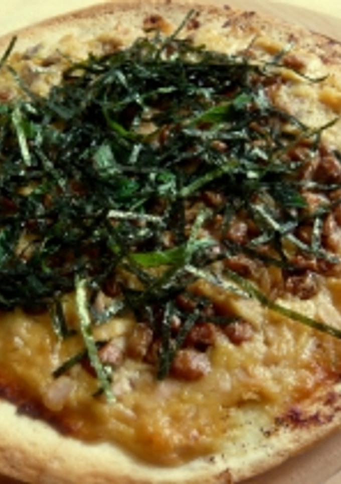 和風納豆ピザ-レシピのメイン写真