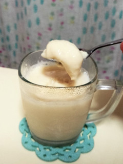 砂糖不使用!甘酒で豆乳ゼリーババロア風-レシピのメイン写真