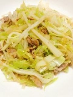 【簡単】キャベツ大根と豚肉のポン酢和え-レシピのメイン写真