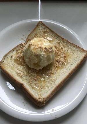 きな粉ハニートースト-レシピのメイン写真