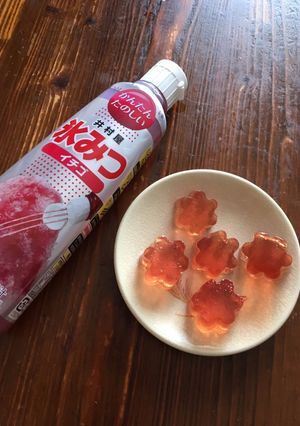 子ども大好き♡かき氷シロップの手作りグミ-レシピのメイン写真