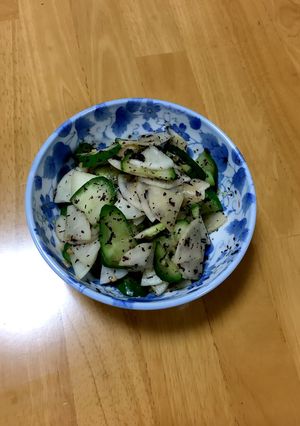 大人の給食☆かぶときゅうりのゆかり風味-レシピのメイン写真