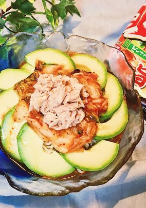 旨辛♫カフェ気分な韓国風冷やしラーメン-レシピのメイン写真