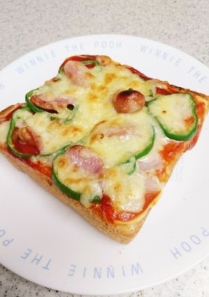 簡単ピザトースト-レシピのメイン写真