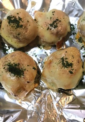 パパっとおつまみ★椎茸キムマヨチーズ焼き-レシピのメイン写真