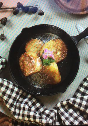 市販のアイスでブリュレフレンチトースト-レシピのメイン写真