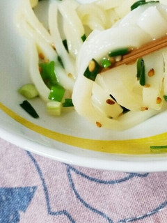 夏にぴったり!簡単塩レモンうどん♪-レシピのメイン写真