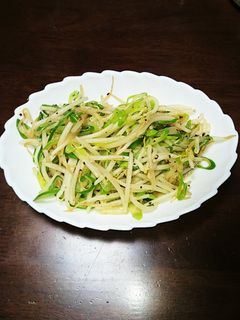 もやしとネギで簡単おつまみ-レシピのメイン写真