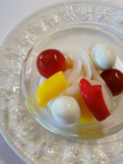 市販のらっきょう酢で!ピクルス ?マリネ-レシピのメイン写真