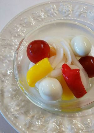 市販のらっきょう酢で！ピクルス ？マリネ-レシピのメイン写真