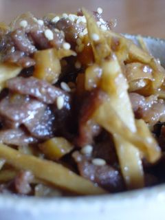 牛肉☆佃煮風-レシピのメイン写真