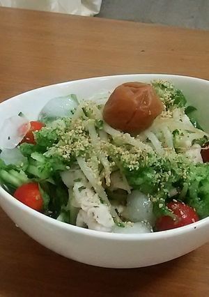 夏バテ解消さっぱり冷やし塩ラーメン-レシピのメイン写真