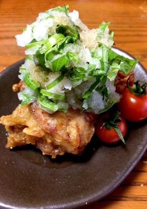 大根おろしどっさり唐揚げ-レシピのメイン写真