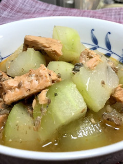 冬瓜と鮭缶の煮物-レシピのメイン写真