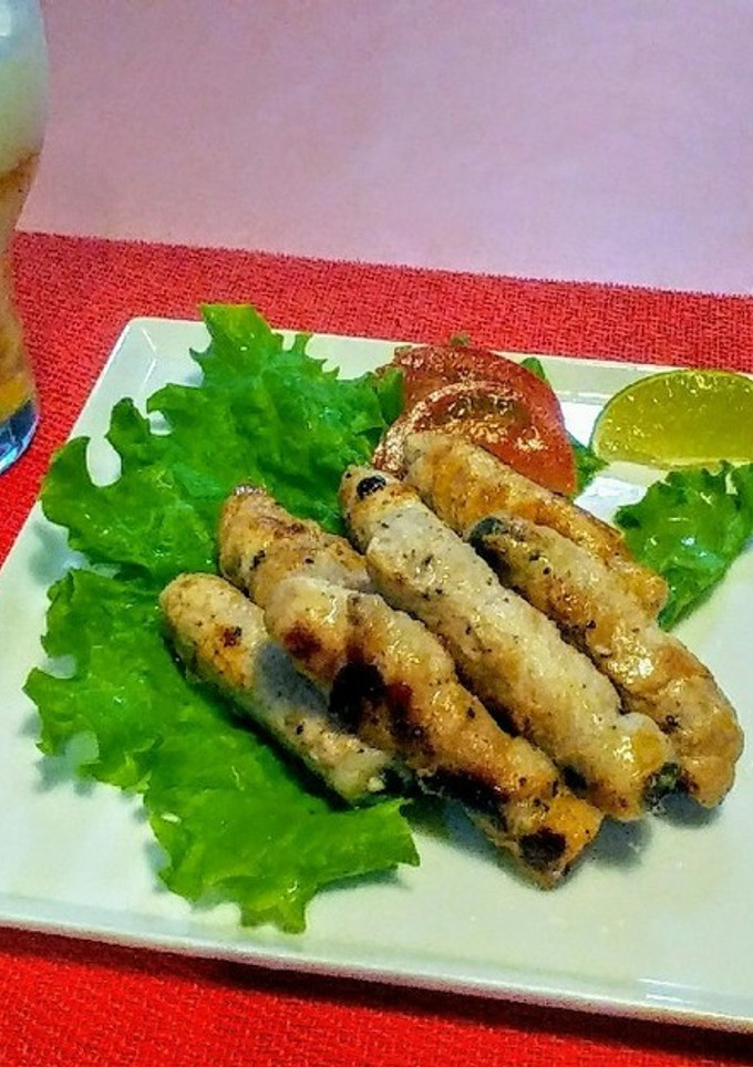 アイヌネギの豚肉巻き(行者にんにく)-レシピのメイン写真