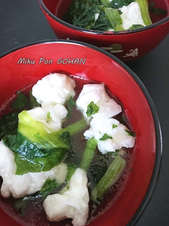 メレンゲの中華スープ【卵白救済】-レシピのメイン写真