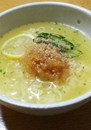 すりおろしりんごの冷やしラーメン-レシピのメイン写真