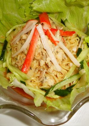 赤から冷やし麺-レシピのメイン写真