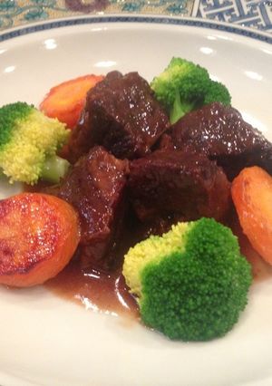 イノシシスネ肉の赤ワイン煮-レシピのメイン写真
