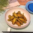京おくらのカレーから揚げ